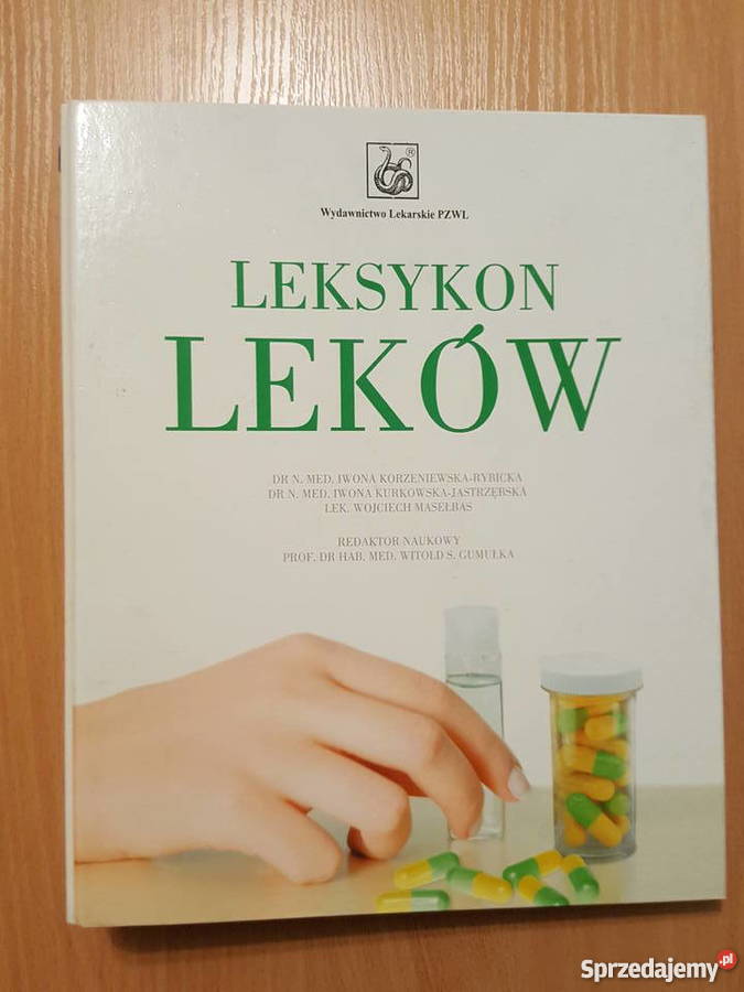 LEKSYKON LEKÓW Wydawnictwo PZWL wielkopolskie Złotniki