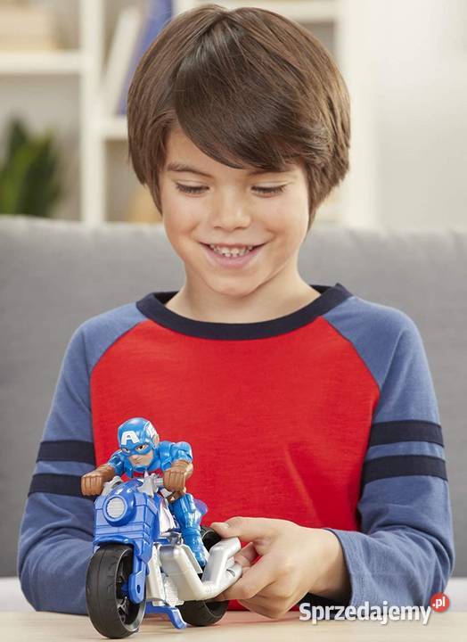 Figurka Kapitan Ameryka Motocykl Pojazd AVENGERS CE  Mogilany