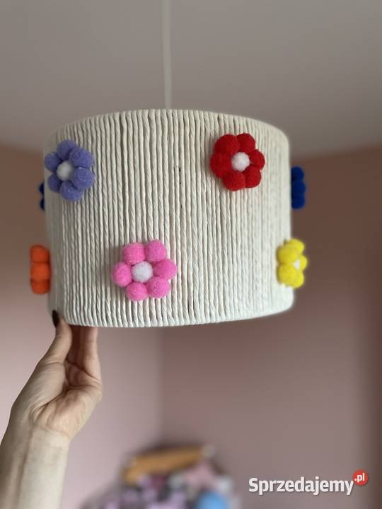 Lampa dziewczynki ręcznie wykonana Niedośpielin