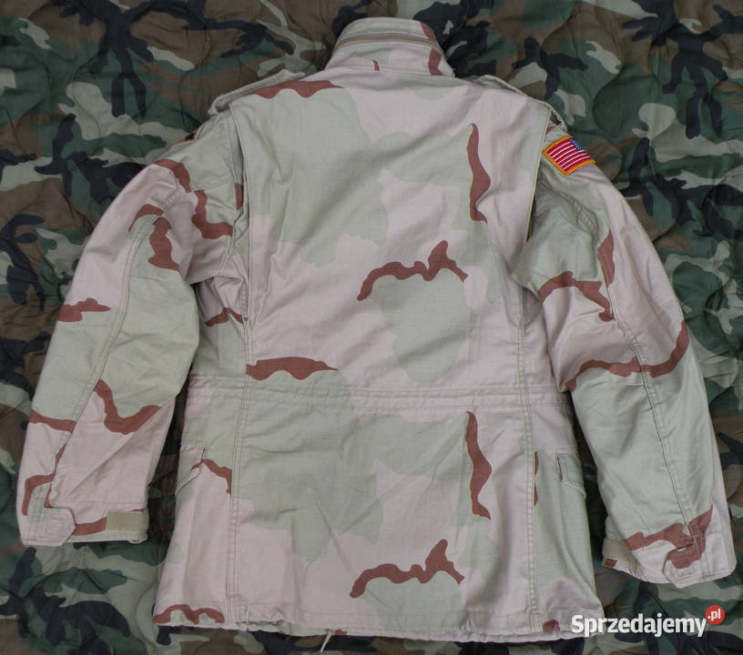 Kurtka m65 3 color obszyta podpinka Small Wrocław