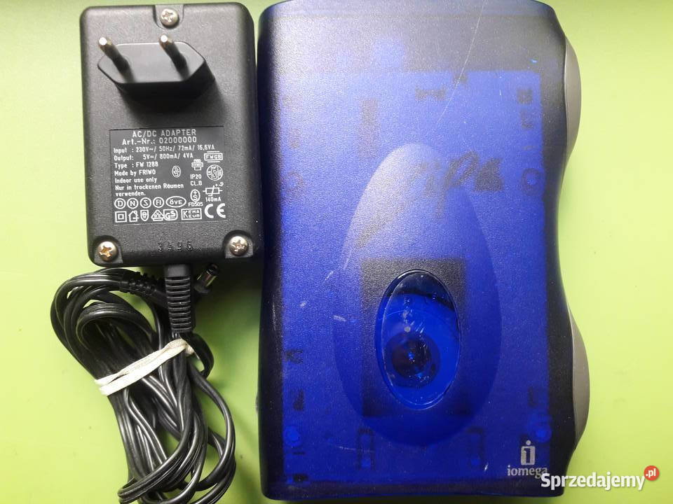 iomega zip 100 usb zasilacz oryginalny 5V śląskie
