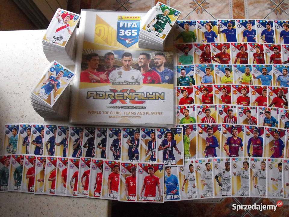 FIFA 365 v 2020 komplet 216 kart i album Okazja