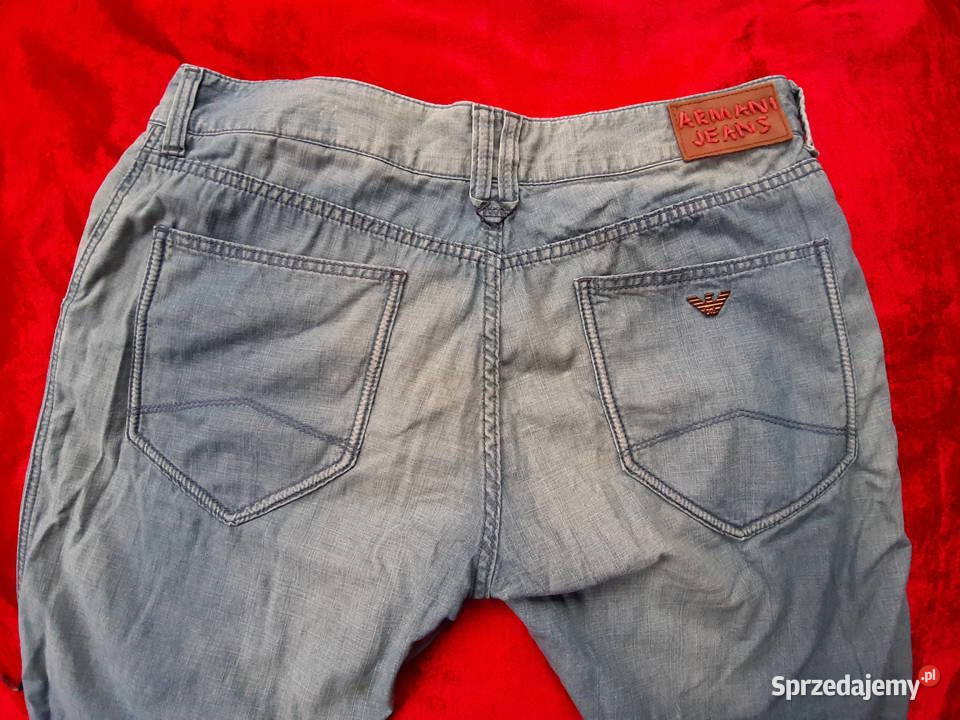 Armani Giorgio Aj jeansy spodnie 3436 piękne Warszawa