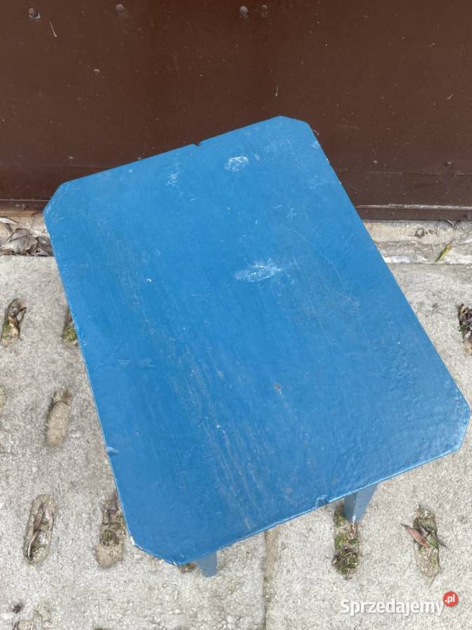stary drewniany stolik PRL Stoły i stoliki ogrodowe