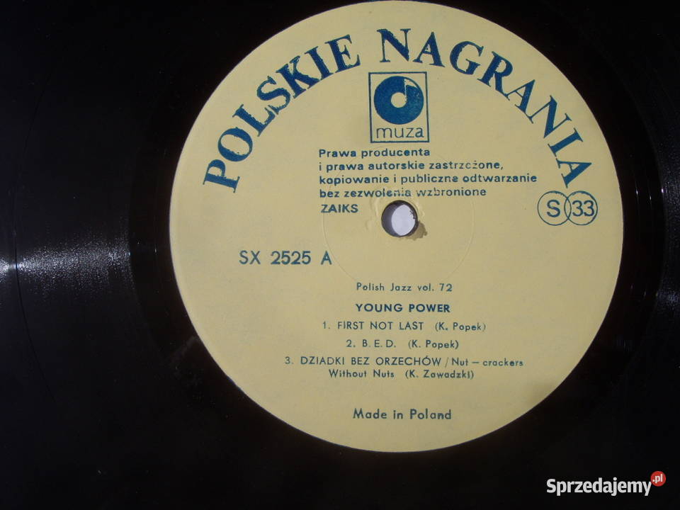 Jazz LP Young Power MUZA Płyty i kasety Wołów