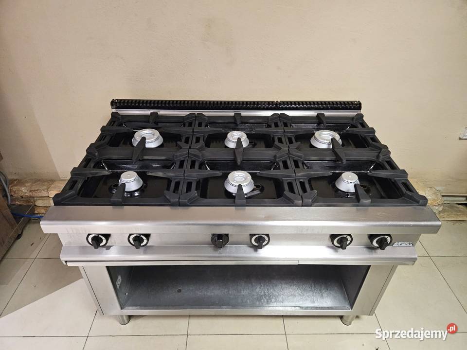 Kuchnia gazowa 6 palników MBM 41 kW Pszczyna