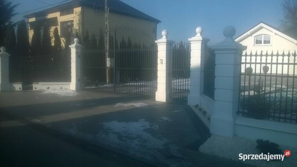 Piękne Stylowe Słupy Dworkowe Pałacowe Boniowane małopolskie Kraków