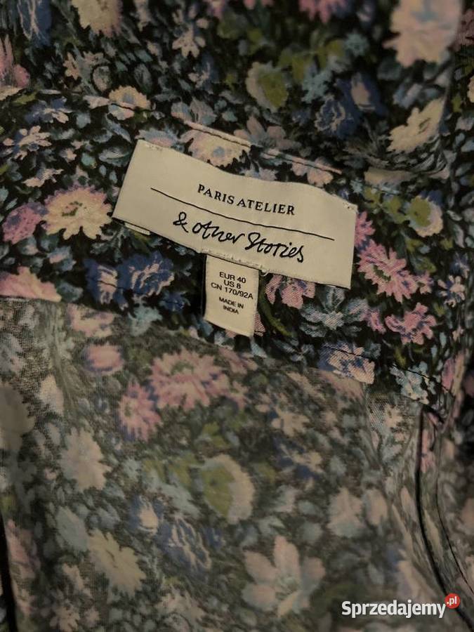 other stories sukienka modny wzór kwiaty floral Odzież damska Choszczno