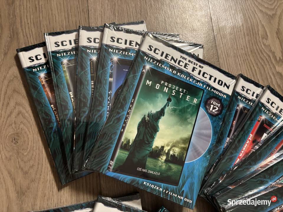 Best of Science Fiction książka i film DVD nowe Warszawa sprzedam