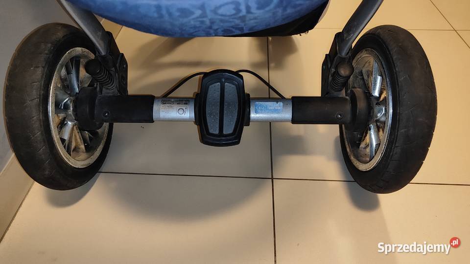 Wózek 3w1 BabyMerc Maylo pompowane koła gondola