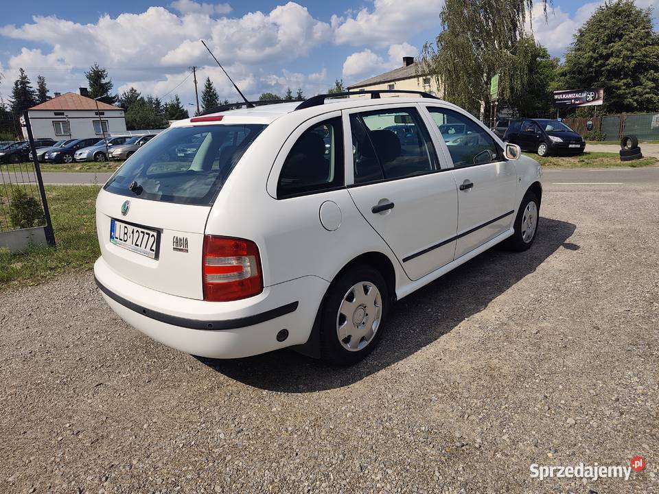 Skoda Fabia kombi 12 LPG Rok produkcji 2005 Lubartów