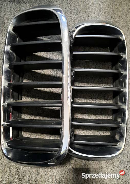 Grill atrapa nerki BMW X5 oryginał L i P Atrapy wielkopolskie Żodyń