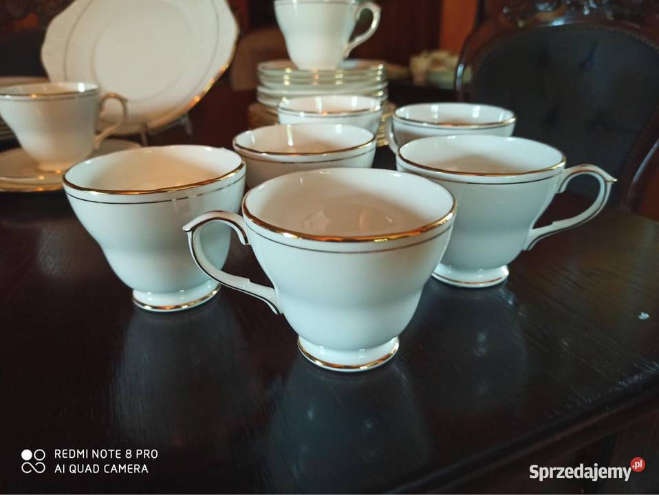 Mlecznik Mały Ascot Duchess England Porcelana i szkło Gdańsk