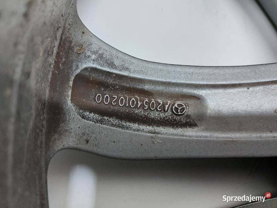 MERCEDES W205 Felga alufelga 7Jx17 R17 Średnica 17" Samochodowe