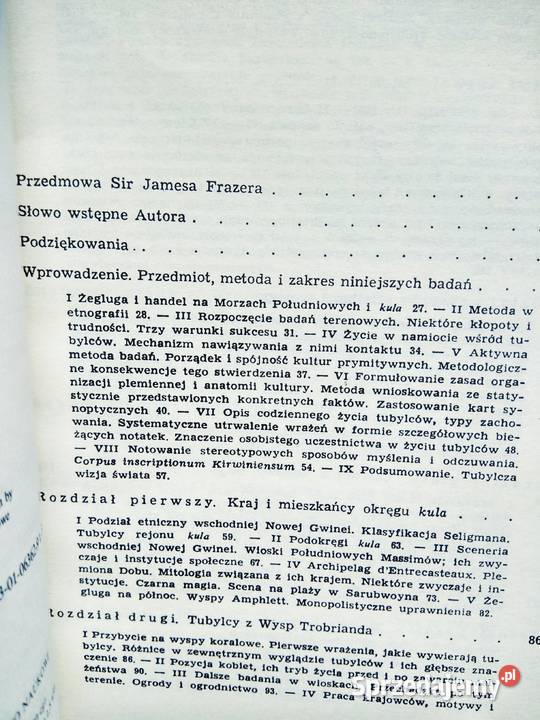 Argonauci zachodniego Pacyfiku Malinowskiego Warszawa