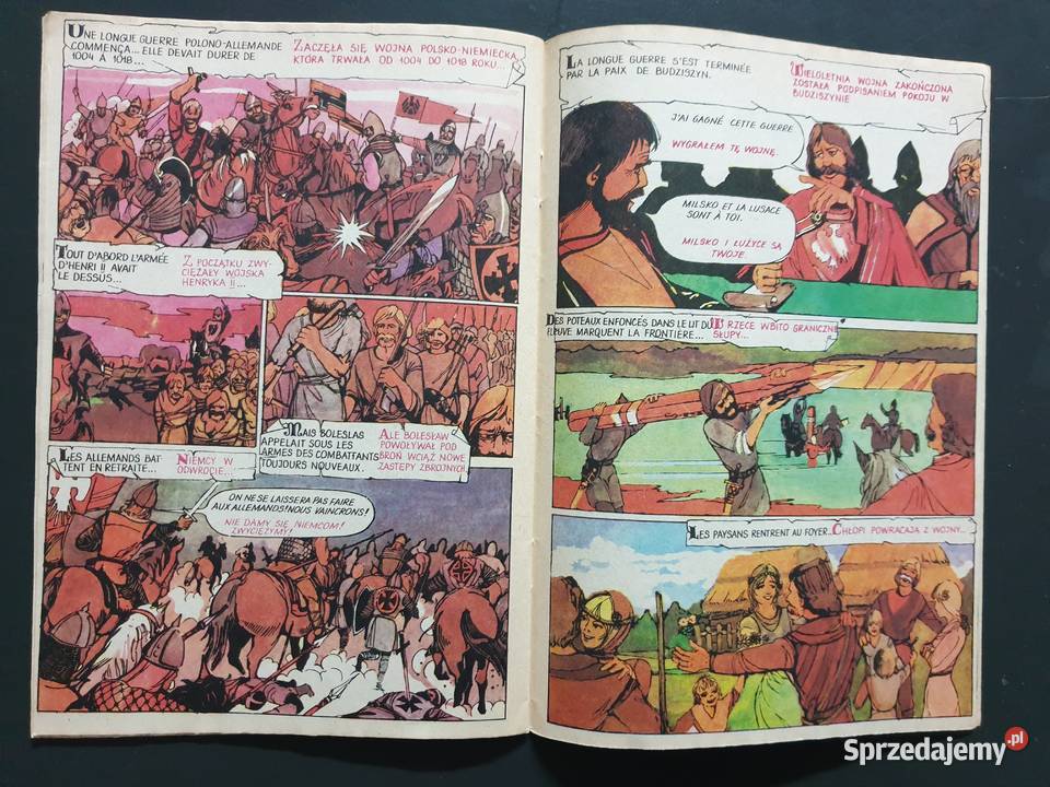 O Mieszku I i jego synu Bolesławie Chrobrym jęz Gdynia