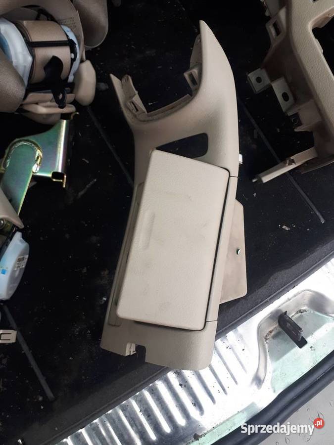 Tunel środkowy Avensis T25 beżowy Deski rozdzielcze, konsole Sandomierz