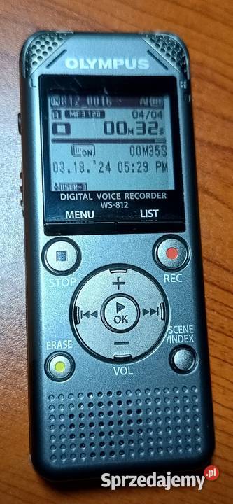 Dyktafon OLYMPUS  WS-812 Digital Voice Recorder