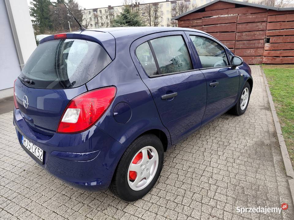 Opel Corsa D 12 80 2009 podkarpackie Jasło