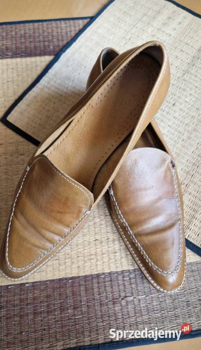 Włoskie buty Studio Tonelli 39 z naturalnej Obuwie Lublin