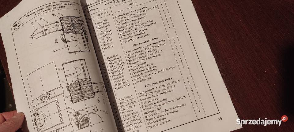 Katalog części silnika s 261 Stalowa Wola