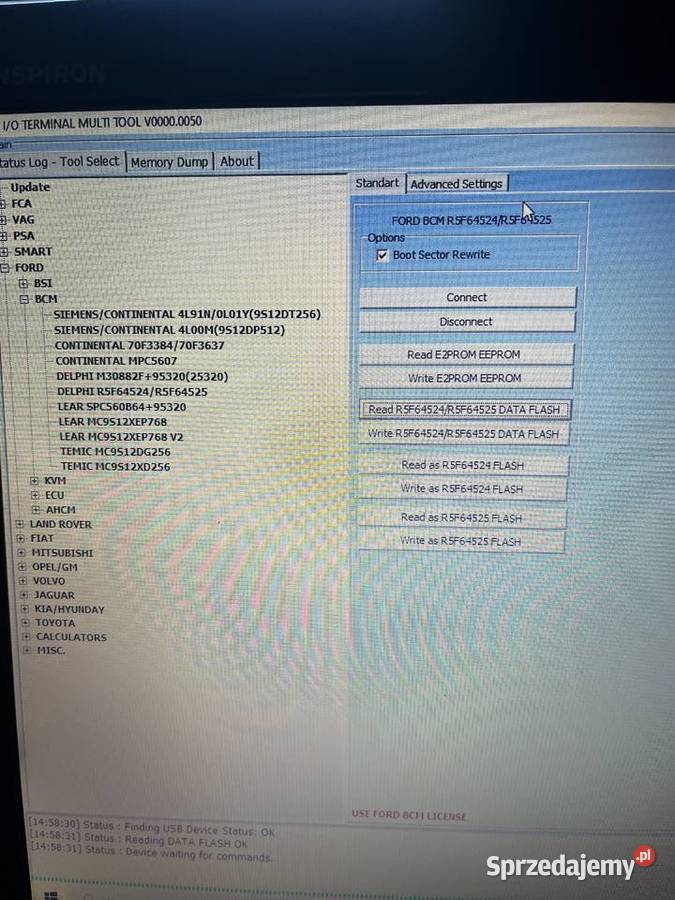 NaprawaKlonowanie PSA BSIFord BCMOpel BCMBMW FRM łódzkie