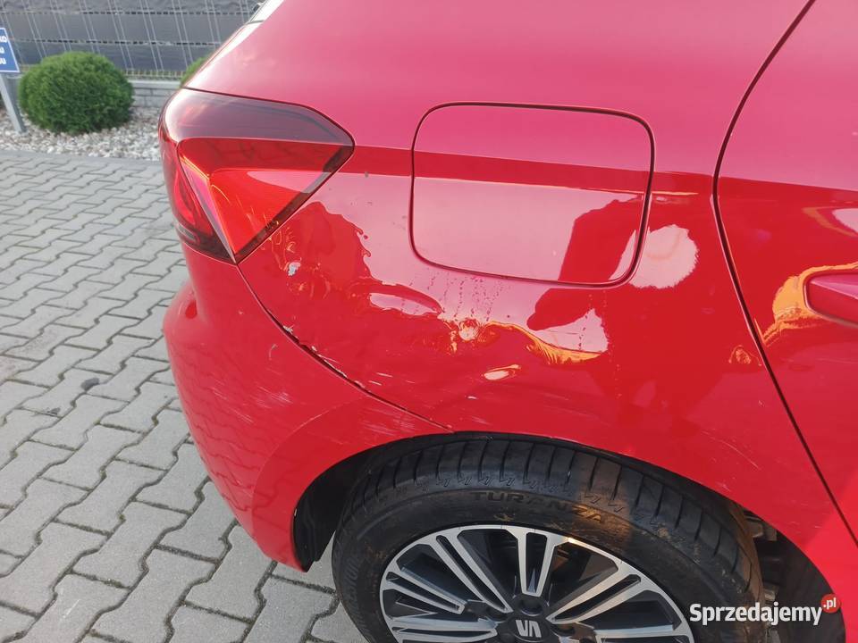 Seat Ibiza uszkodzony full LED wielkopolskie Kawęczyn