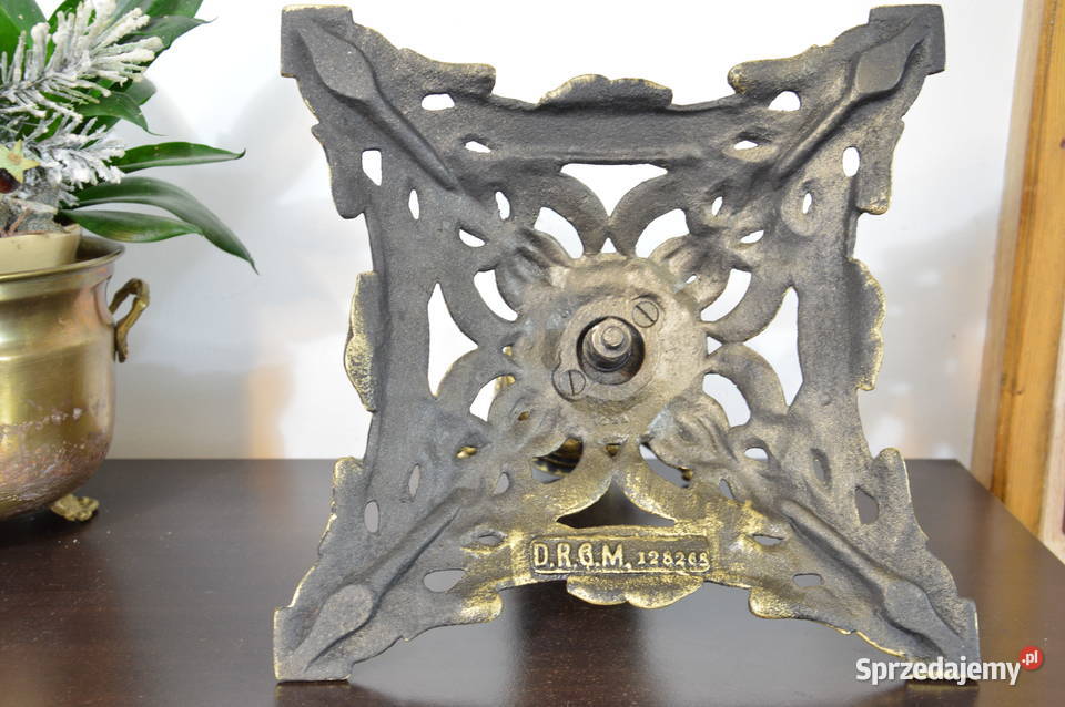 stary żeliwny STOJAK pod choinkę niemiecki