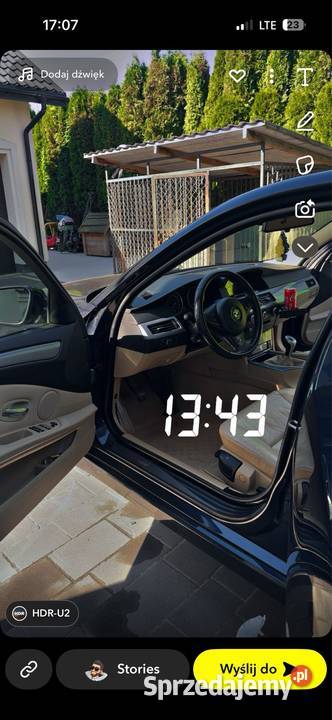 BMW e60 LCI 520d CIC 2010r android 2kpl Alu 340000km Hrubieszów