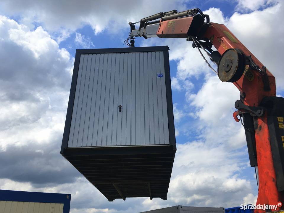 KONTENER MORSKI 20 Z BRAMĄ GARAŻOWĄ Wałbrzych