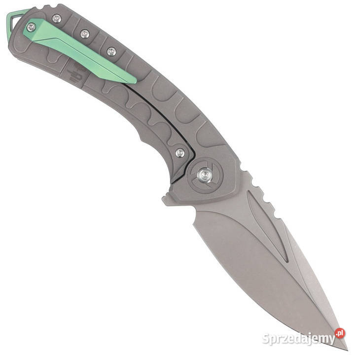 Nóż składany Bestech Buwaya Grey Titanium Dark