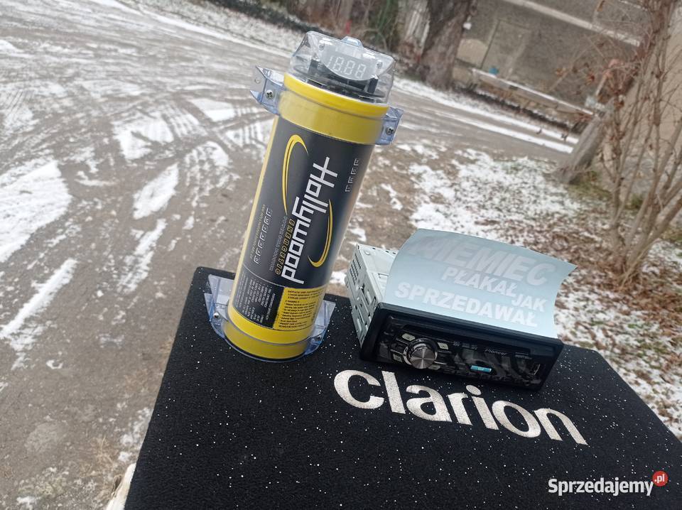 Tuba Subwoofer Skrzynia Basowa CLARION 350RMS