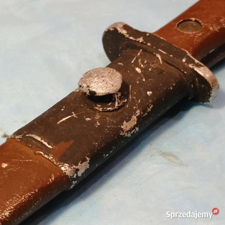 Rekwizyt bagnet Angielski 1907 z Łódzkiej Łódź