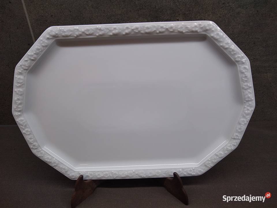 Półmisek do ryb Rosenthal Biała Maria 34 Porcelana i szkło Kalisz