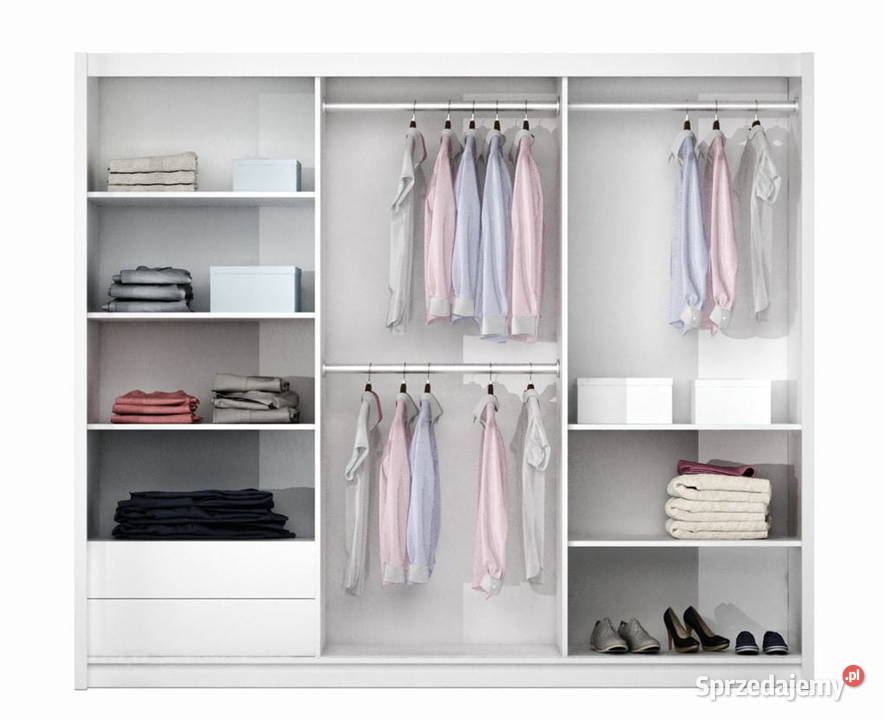 Szafa z lustrem z kolekcji Vigo 250x215x61 Wieruszów