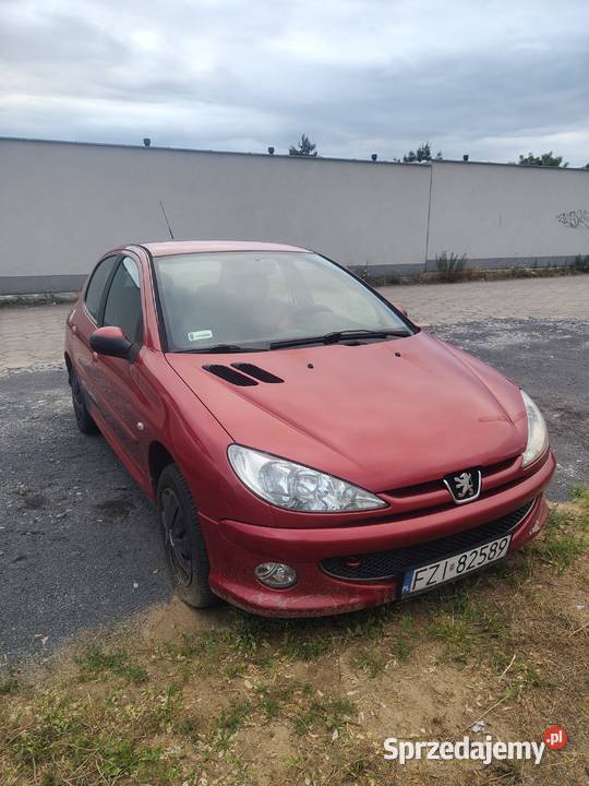Peugeot 206 14 benzyna 75 2007r Zielona Góra