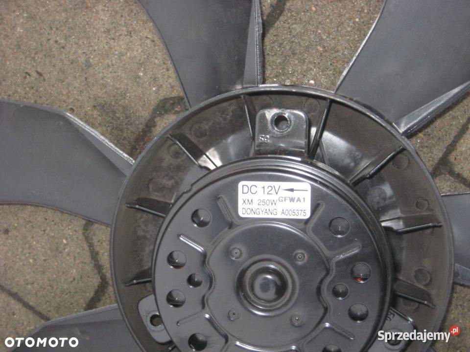 KIA SORENTO 1015R WENTYLATOR CHŁODNICY CRDI 250W Części samochodowe wielkopolskie Rakoniewice
