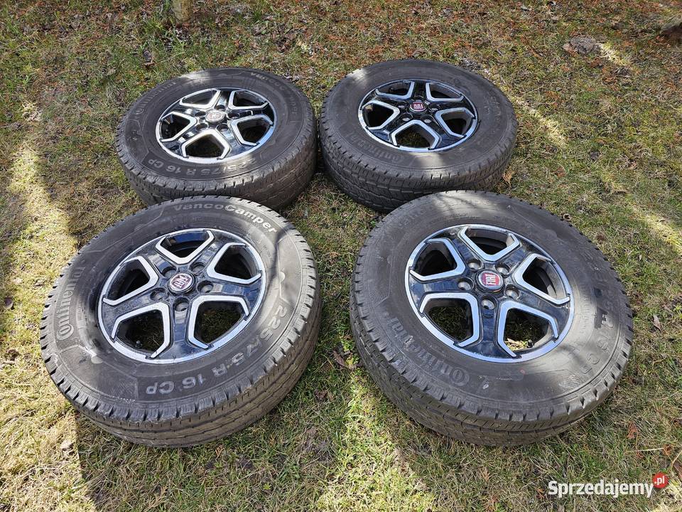 Felga aluminiowa Ducato Boxer Kamper 60Jx16H2 Średnica 16"