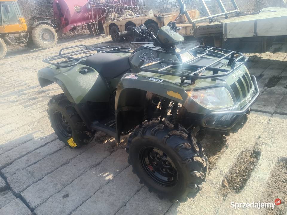 arctic cat 500 4x4 nowe opony piekny transport nieuszkodzony lubelskie Lublin sprzedam