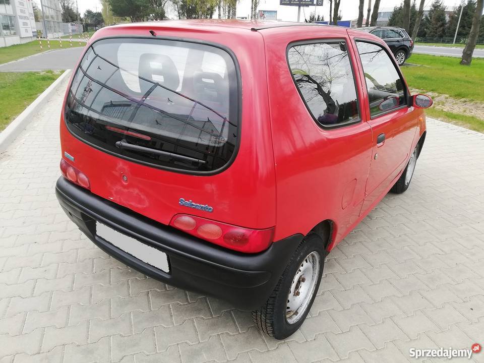 Fiat Seicento 900 I właściciel 63 przebiegu 1999