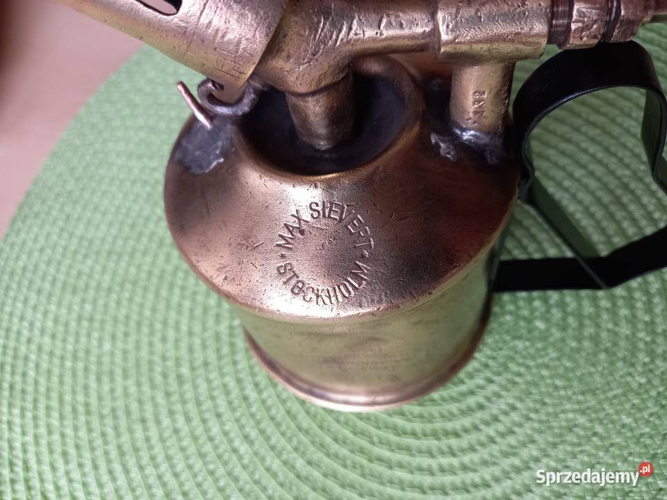 Stara mała lutlampa SIEERT STOCKHOLM Bukownica sprzedam