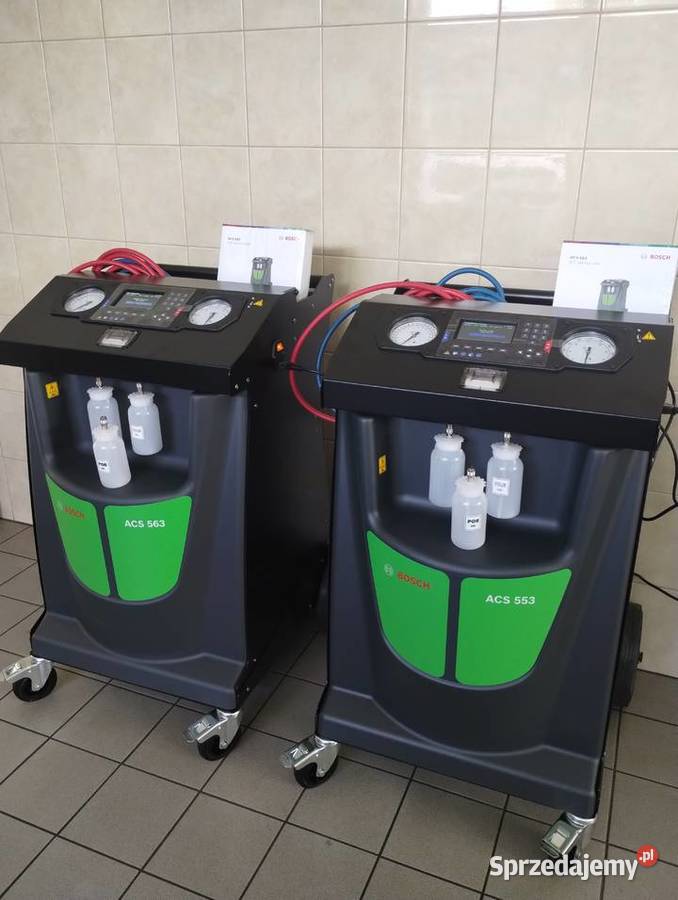 Acs 553P stacja klimatyzacji 134a elektryk śląskie Bielsko-Biała