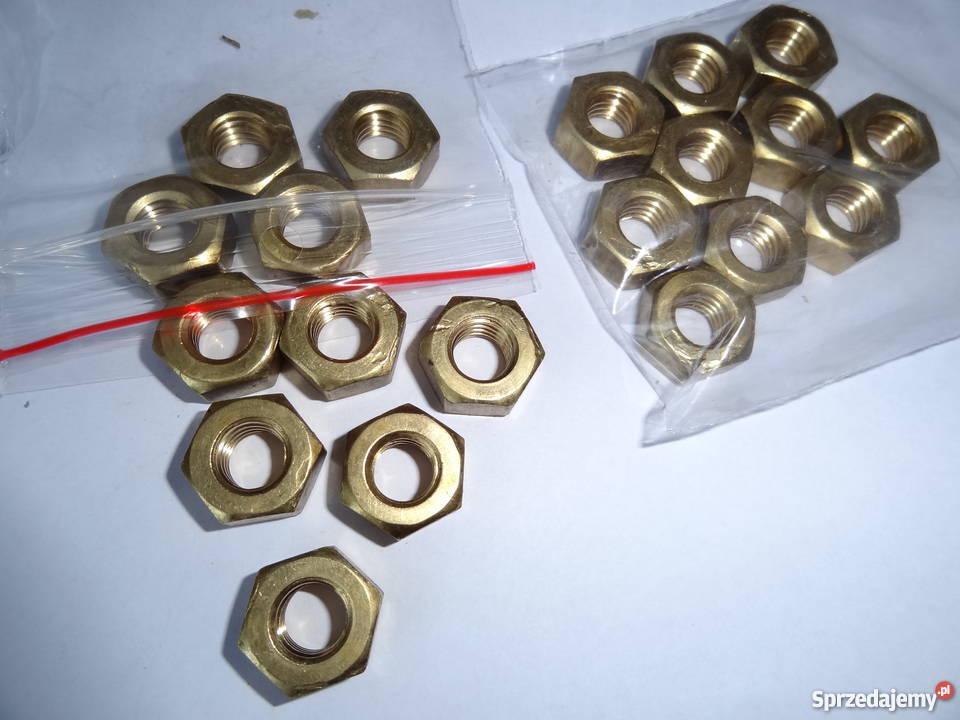 Nakrętka mosiężna M10 1kpl10 Szczecin