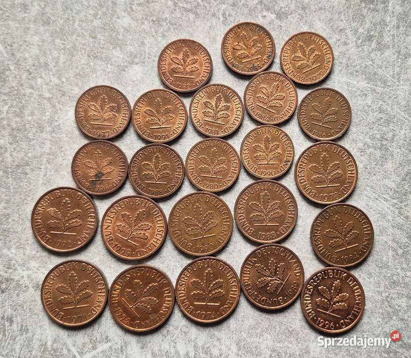 H33 NIEMCY zestaw monet 23 Wola Kruszyńska