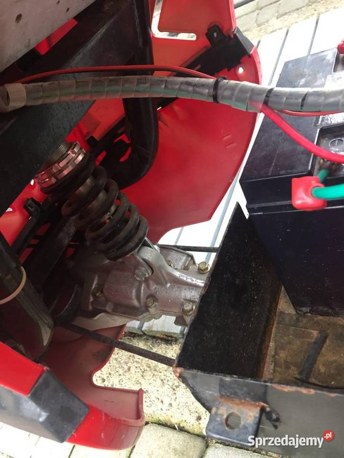 Trzykołowy skuter z dachem elektryczny naped sprowadzony pomorskie Gdańsk