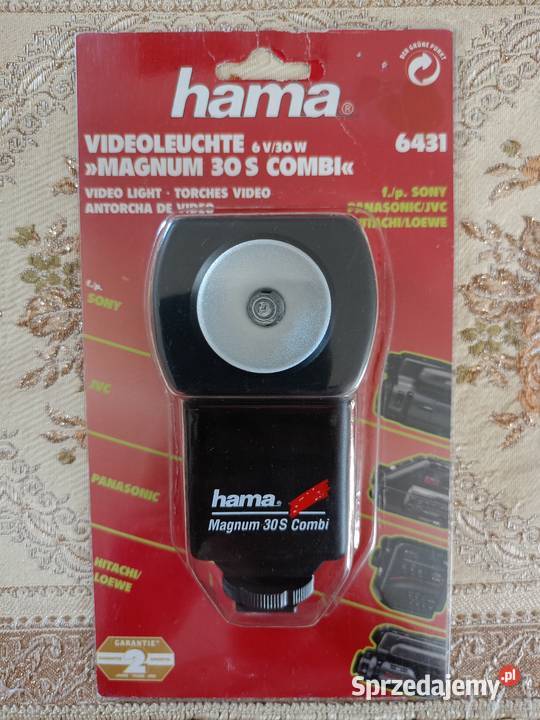 Lampa HAMA do kamer wideo Vintage 8090 Drawski Młyn