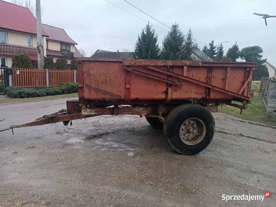 Przyczepa skorupowa wywrotka Busko-Zdrój