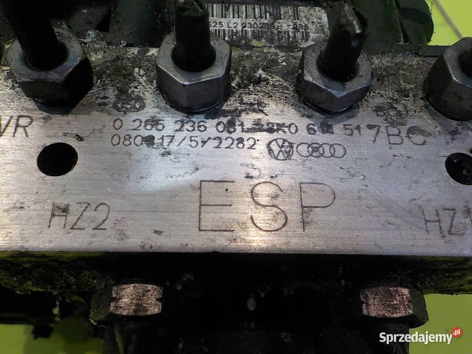 AUDI A5 8T 30 CDTI 08r 2D pompa ABS 8K0907379Q Pompy hamulcowe Suków