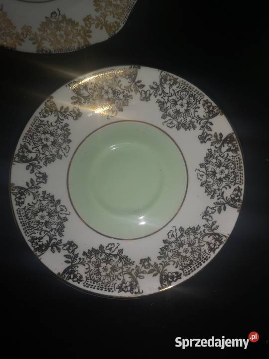Filiżanka z talerzykiem DIAMOND ENGLAND pomorskie Gdańsk sprzedam