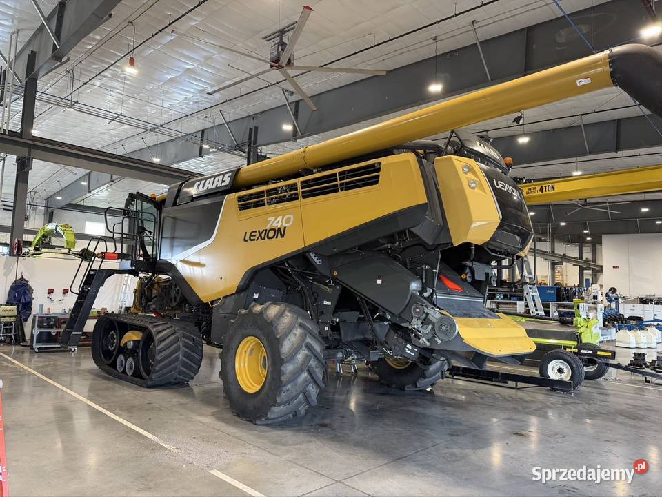 2019 Claas 740 TT podlaskie Kobylin-Borzymy